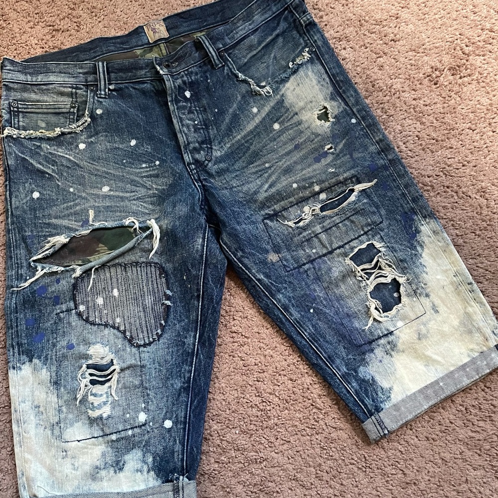 PRPS Jean Shorts